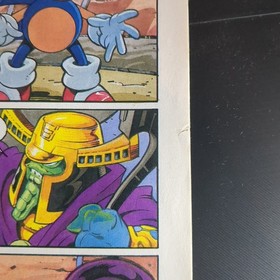 Sonic the Comic #110 - Fleetway UK - w/ Elliott Nights Into Dreams Pin-Up!