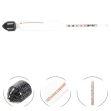 4 Pcs Dairy Density Meter Lab Testing Instrument Convenient Hydrometer