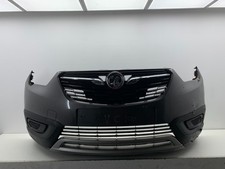 VAUXHALL CROSSLAND X MK1 COMPLETE FRONT BUMPER PAINT CODE Z10H GREY 2017-2021