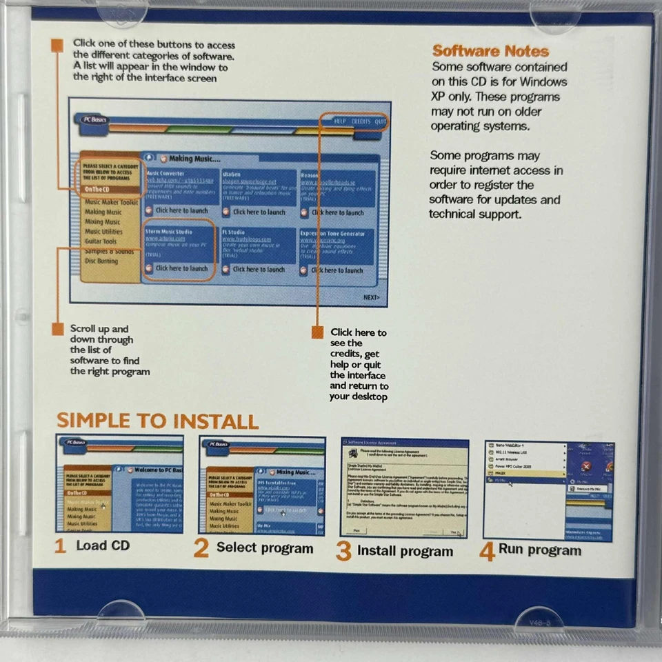 Magix Digital Music Studio 120 Samples PC Sample Loop Software CD - Image 4 of 4
