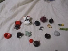 GROUP OF GI JOE AND OTHER VINTAGE FIGURES PARTS AND ACCESSORIES
