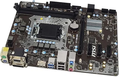 Scheda madre MSI H110M-S03 SOCKET LGA 1151 RAM DDR4 H110 motherboard desktop pc - Imagen 1 de 4
