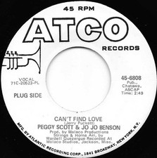 Peggy Scott & Jo Jo Benson - We Will Always Be Together / Can't Find Love, 7