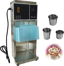 110V Ice Cream Maker 350W Electric Ice Cream Mixer Machine 3400 RPM Speed
