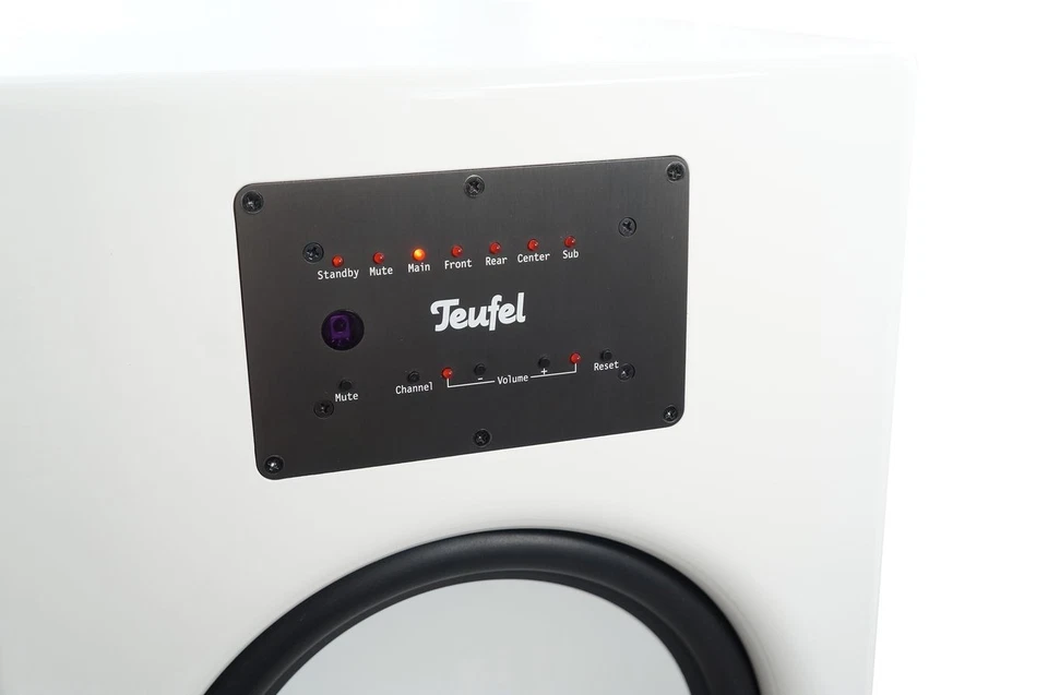 ✅Teufel A 500/6 SW Subwoofer Motiv 5 Aktiv Weiss TOP Zustand✅ - Bild 3 von 4