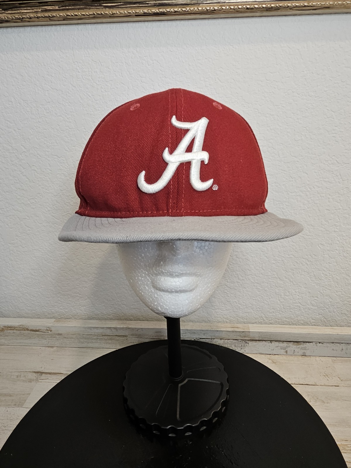 New Era 9FIFTY Snapback Alabama Crimson Tide Hat Red Gray One Size
