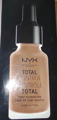 NYX PROFESSIONAL MAKEUP Total Control Drop Foundation TCDF19 Deep Brown 