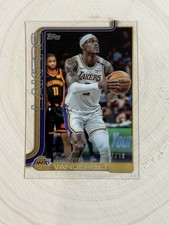 2025 Topps Jarred Vanderbilt  #155 Los Angeles Lakers Clear /10