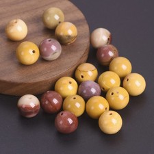 Natural Mookaite Stone Round 4mm 6mm 8mm 10mm 12mm Rock Loose Beads DIY Jewelry