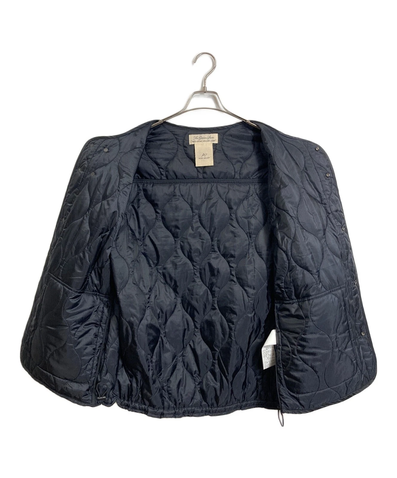 Remi Relief Nylon Ripstop Quilted Jacket Men's Size L Black - product detail image 4