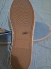 Womens Light Blue BNWOB Canvas Lands End Espadrilles Size 10 — photo 7