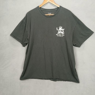 Fresh Vibes T Shirt Mens XL Black Cotton Skeleton San Diego Taco Shop Crewneck