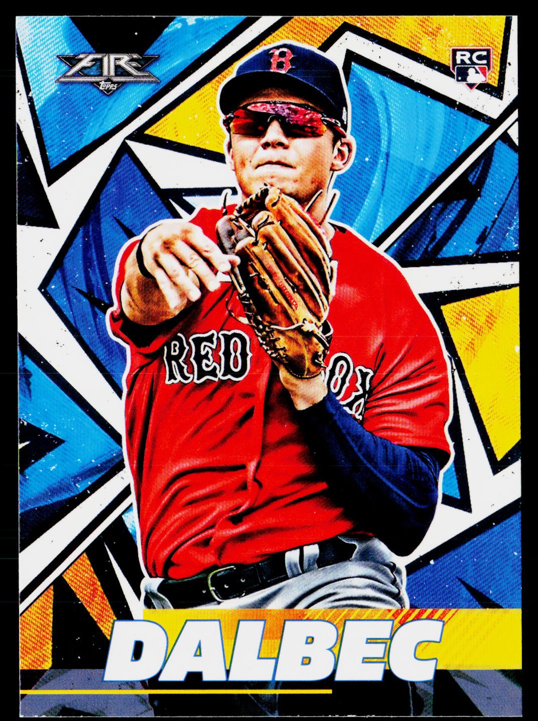 2021 Topps Fire #20 Bobby Dalbec