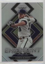 2022 Panini Prizm Emergent Silver Prizm Corbin Burnes #E-14 0a3