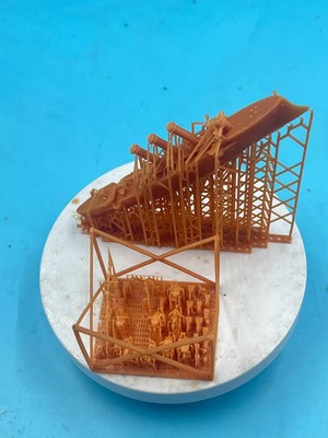 3D Printed 1/700 Japanese Navy Niitaka-class protected cruiser Model Kit