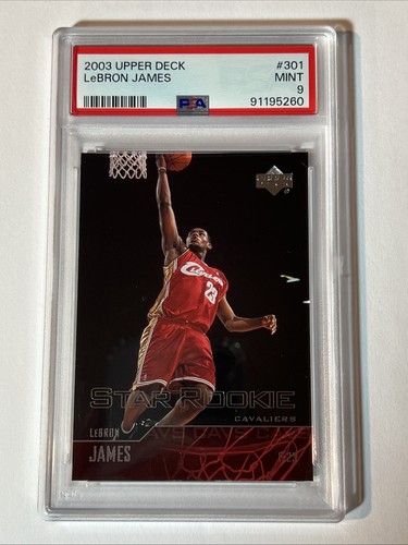 LeBron James #301 — 2003 Upper Deck basketball card