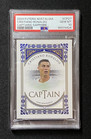 <!--F#f_0-->2024 Futera Nostalgia Cristiano Ronaldo Captains Sapphire Game Worn 08/09 PSA 10<!--F/-->