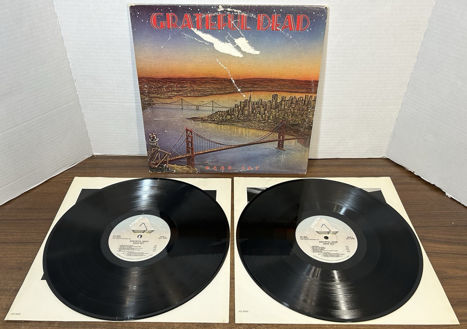 Grateful Dead - Dead Set - 1981 First Press - 2X Vinyl LP