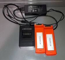 2 Yuneec Lithium-Ion Batteries 6200mAh 4s 15.4V (95.5Wh) W/ Charger