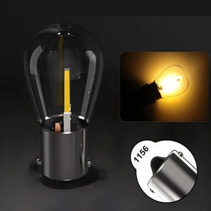 4x P21W 1156 BA15S Auto LED 12V Rücklicht Blinker Birne Licht Lampe Bremslicht - Bild 3 von 4