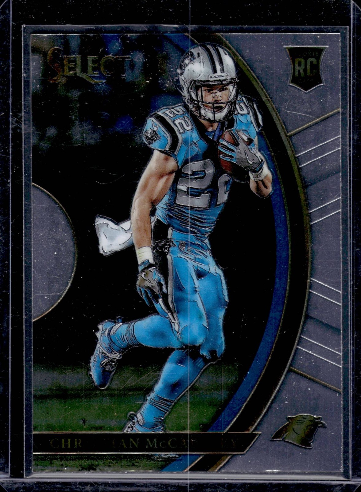 2017 Panini Select Christian McCaffrey #74 NM