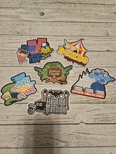 Disney's MAGIC KINGDOM 6 Piece Printed Scrapbook Embellishment Die Cuts