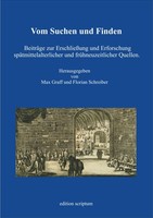 Vom Suchen Und Finden, Max Graff