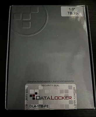DataLocker DL4 FE 1TB FIPS 140-2 Portable Hard Drive TAA Compliant