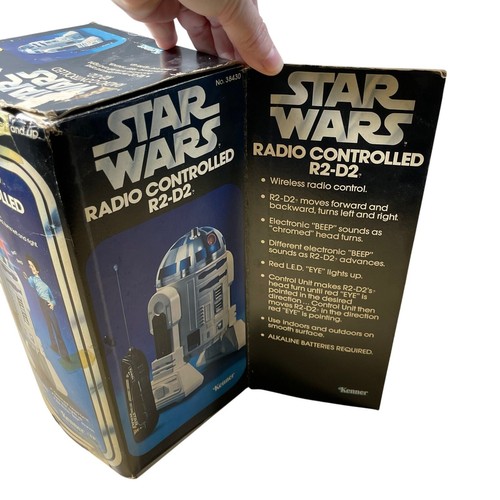 Vintage Star Wars Kenner Radio Controlled R2-D2 - Original Box - Untested - 1978 - Picture 4 of 18