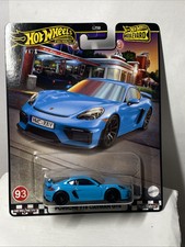 Hotwheels 1/64 🇨🇵 Boulevard 2024 , Porsche 718 Cayman Gt4 #93