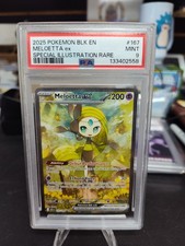 2025 Pokemon Meloetta ex Black Bolt Special Illustration Rare #167 PSA 9 on eBay