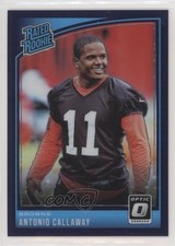 2018 Donruss Optic Rated Rookie Purple Stars Prizm 24/25 Antonio Callaway 3c4
