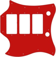 WD Custom Pickguard For Left Hand Gibson "Captain" Kirk Douglas Signature Roo...