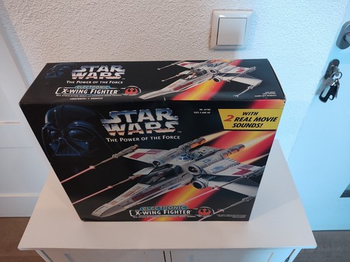 Star Wars X-Wing Fighter Kenner The Power Of The Force Electronic - Bild 7 von 7