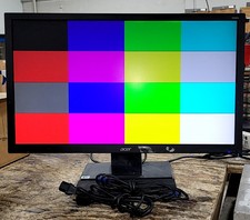 ACER V246HL UM.FV6AA.004 LCD Monitor 24" GRADE B VGA DP DVI