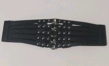Belt Women's Faux Leather Stretch Cinch Waistband. NWOT