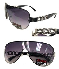 NWT Guess GO00037 10B Womens Sunglasses Silver/Gray