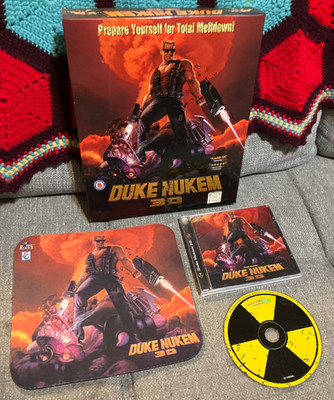 Duke Nukem 3D (1996) Big Box PC Mousepad FREE SHIPPING!