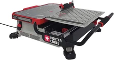 Tile Saw Wet Saw with 7 inch Cutting Capacity and On-Board Cutting Guide PCE980