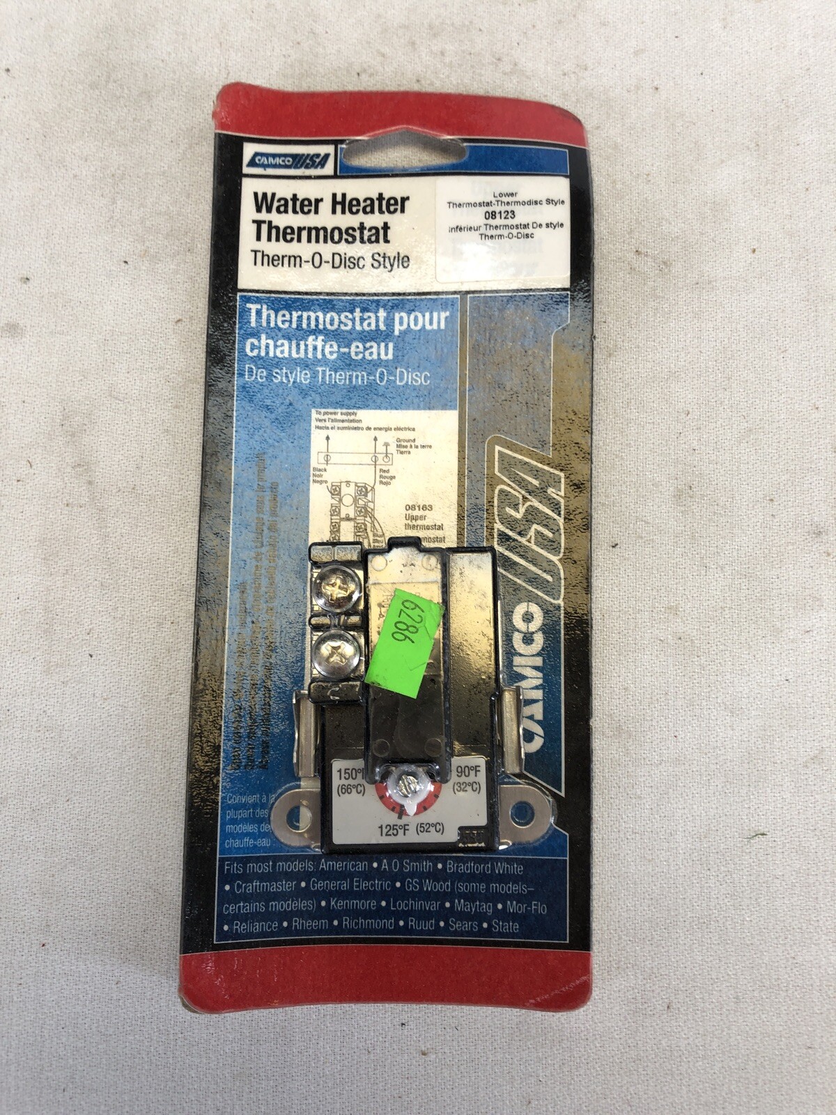 Camco Water Heater Thermostat 08123 | eBay