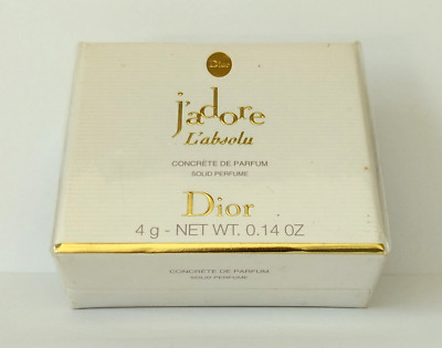 Dior J'adore L'Absolu Concrète de Parfum 4 g OVP Folie Rare Jadore Solid Perfume