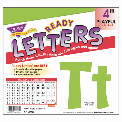 Pick & Mix Classroom Display Letters 4inch (10cm) - Projects & Notice Boards  - Picture 18 of 46
