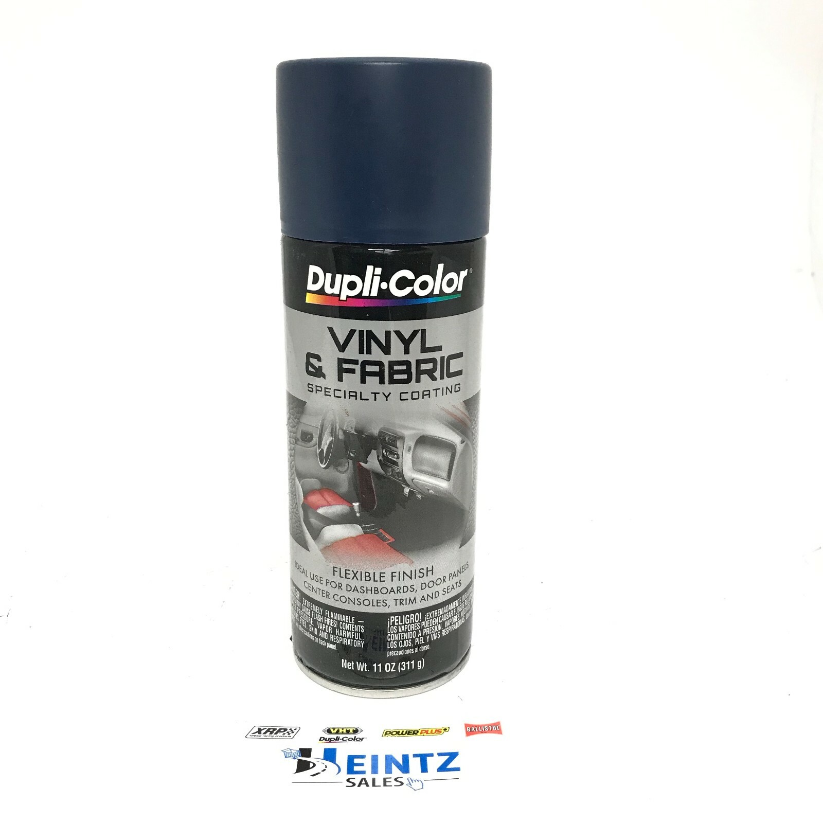 Duplicolor HVP112 Medium Blue Vinyl and Fabric Coating 11 oz. Aerosol