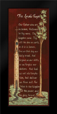 Art Print The Lord's Prayer Framed or Plaque by Gail Eads GE35A-R 