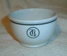 TCI&RR, soup cup, 2 3/4" tall x4" wide, SL, lite use. RARE.