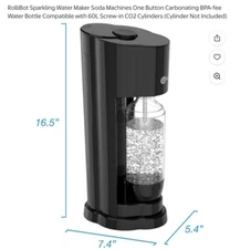 Rollibot Sparking Soda Water Maker (similar to SodaStream)
