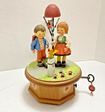 ANRI Music Box w/ Thoren's Swiss movement "What Have They Done to my Song" w/key