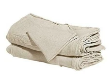 1000 industrial shop cleanup rags / towels natural