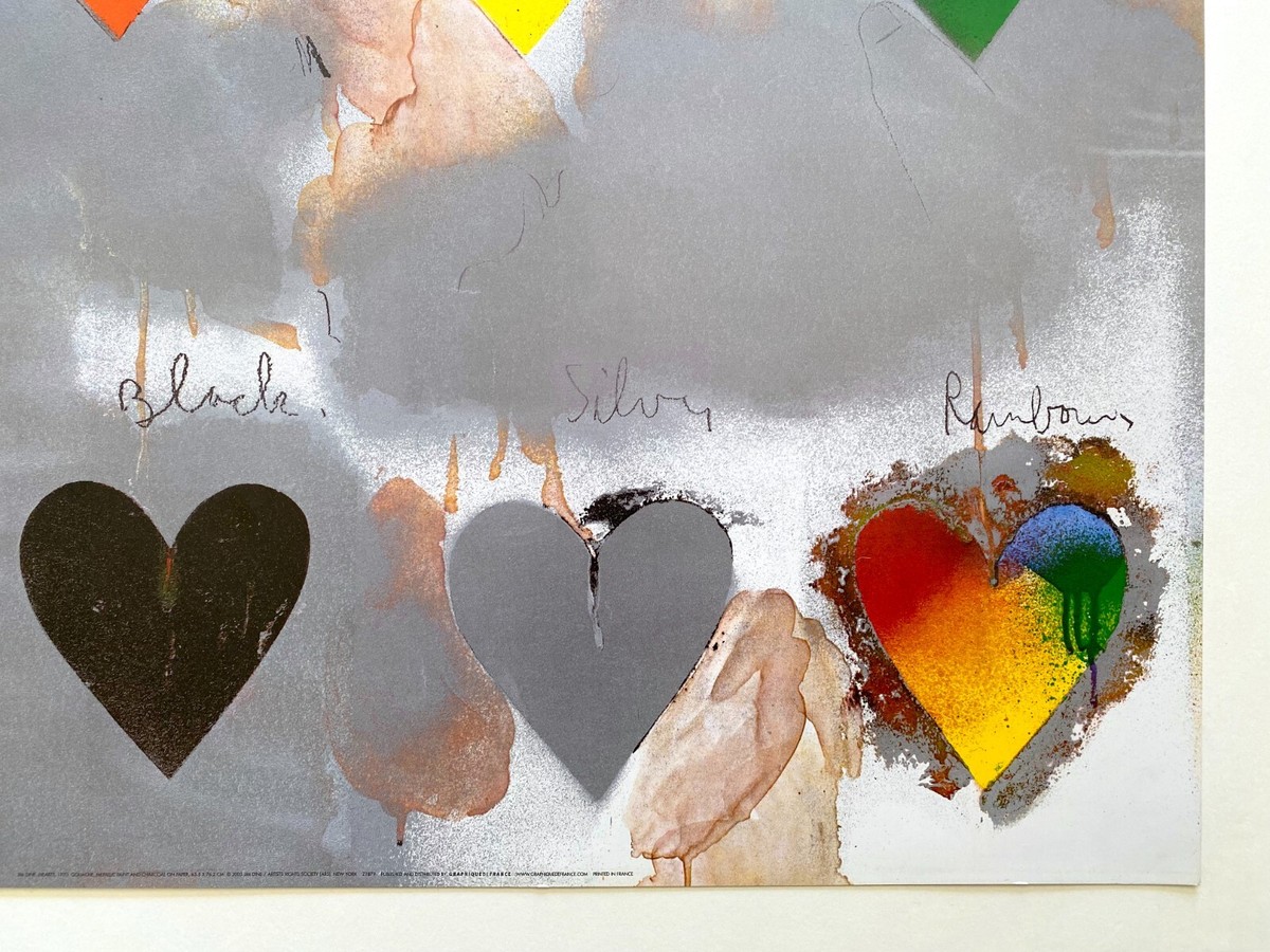 JIM DINE RARE VINTAGE POP ART OFFSET LITHOGRAPH PRINT FRENCH