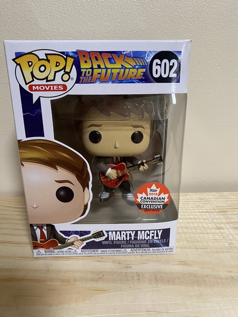 Funko Pop Marty McFly With Guitar Canadian Convention for sale online | eBay